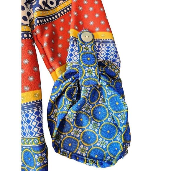 Ruby Rd. Petite small Colorful blouse - Picture 5 of 8